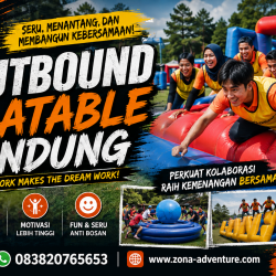 OUTBOUND INFLATABLE BANDUNG: Sensasi Seru Bebas Rasa Takut Bersama Zona Adventure